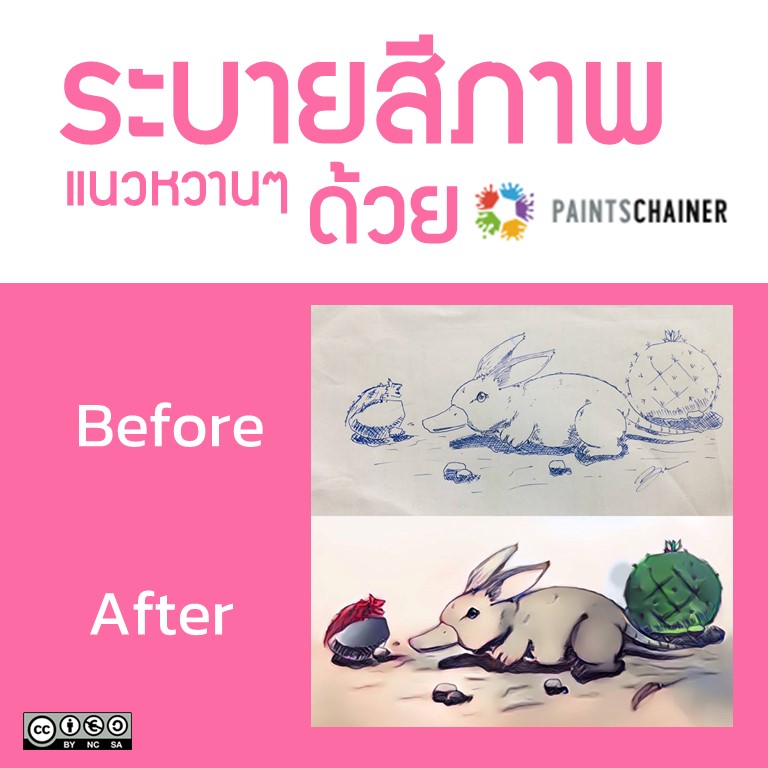 Read more about the article ระบายสีภาพแนวหวานๆ ด้วย AI