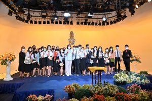 อาจารย์และนักศึกษา คณะเทคโนโลยีสารสนเทศ มหาวิทยาลัยราชภัฏเทพสตรี เยี่ยมชมสถานีวิทยุกระจายเสียงและวิทยุโทรทัศน์เพื่อการศึกษา มสธ. (STOU CHANNEL)